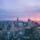 New York e i suoi grattacieli visti dall'alto