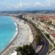 Costa azzurra: la costa di Nizza dall'alto
